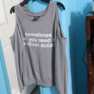 "Sometimes all you need is a billion dollars" top